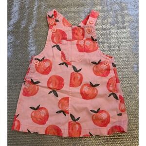 JUST ONE YOU CARTERS Pink/Orange Cotton Southern Peaches Summer Jumper 6 Months
